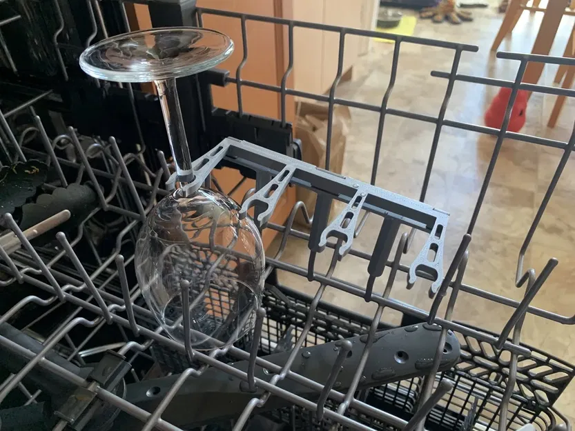 Giá đỡ ly thủy tinh cho máy rửa chén - Image 1