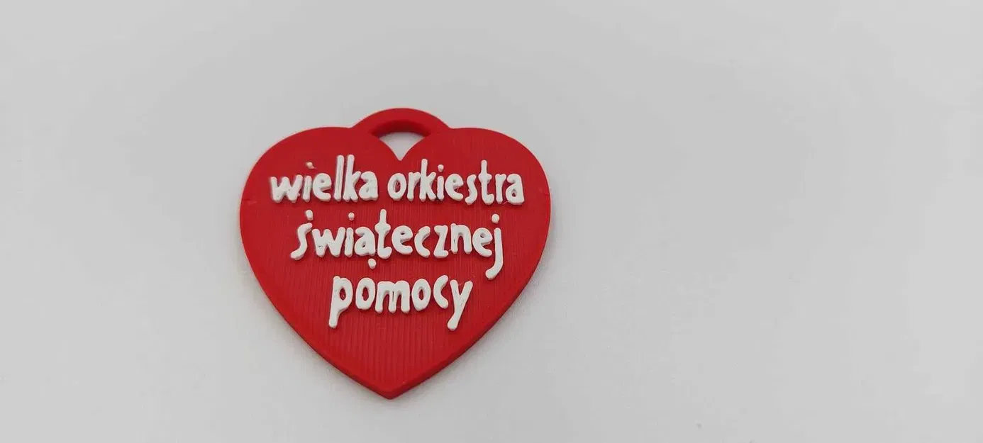 Mô hình trái tim WOŚP cho máy in 3D - Image 2