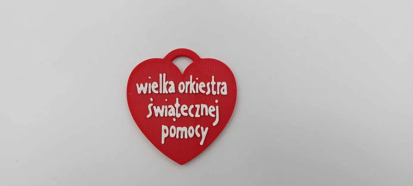 Mô hình trái tim WOŚP cho máy in 3D - Image 3