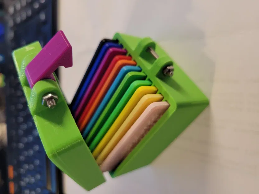 Hộp mẫu filament cho thẻ mẫu 60x40x2mm - Image 1