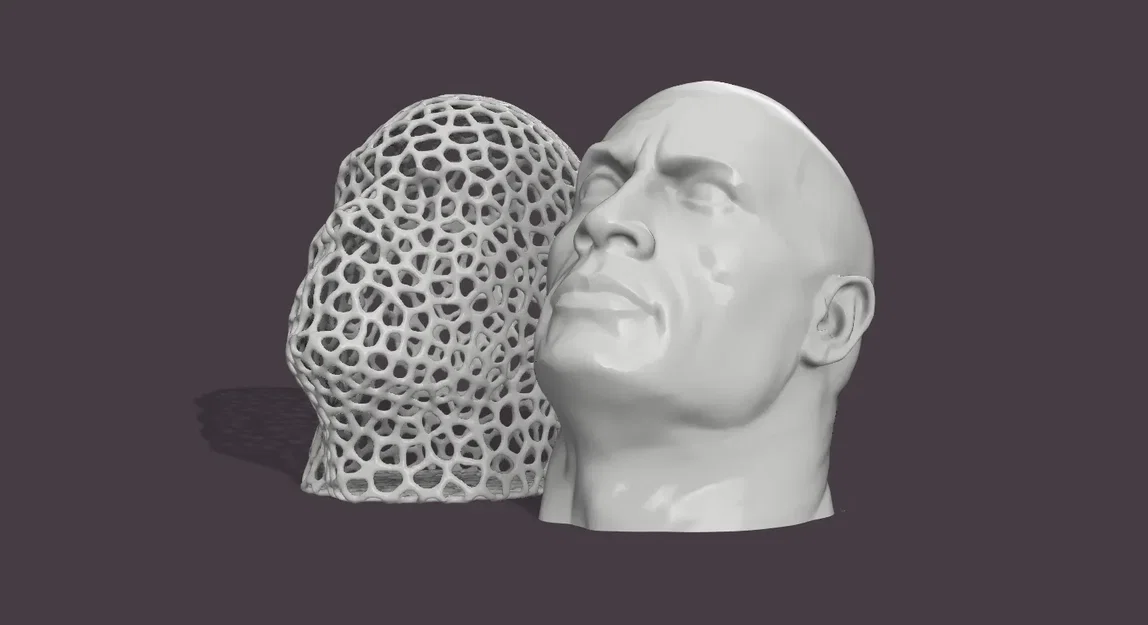 Mô hình đầu đá Voronoi - The Vorock - Image 2