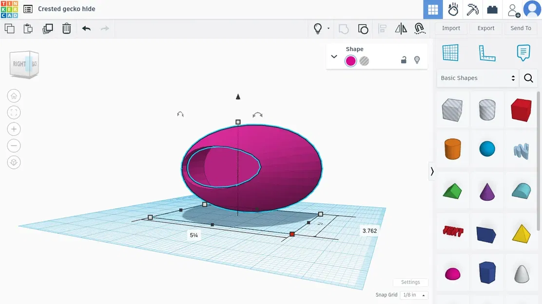 Hang ẩn cho tắc kè hoa có nam châm - Image 1