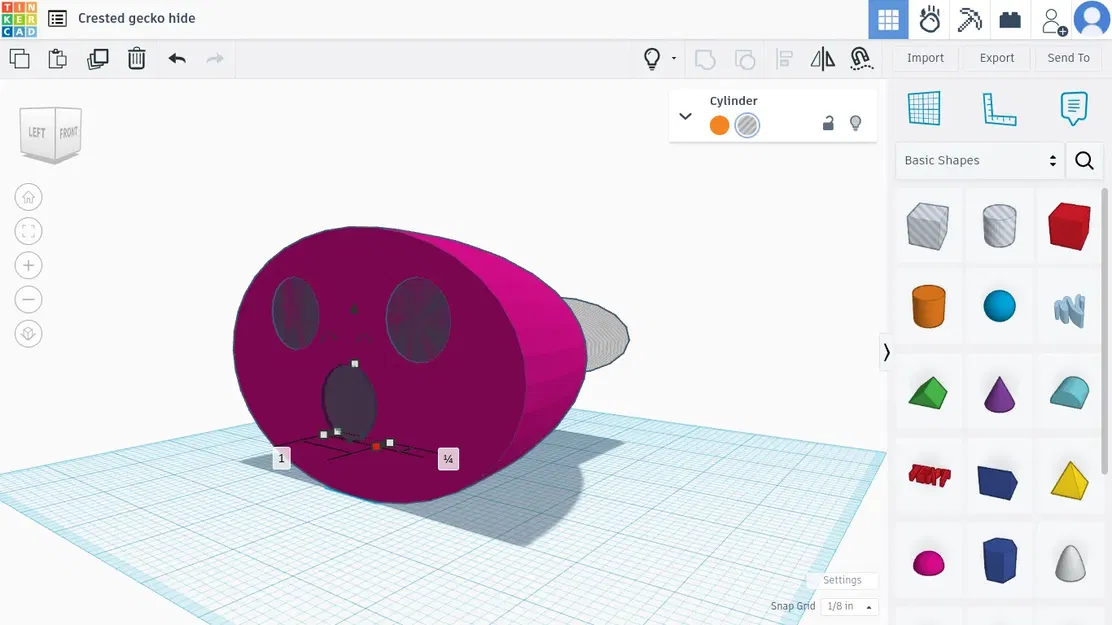 Hang ẩn cho tắc kè hoa có nam châm - Image 2