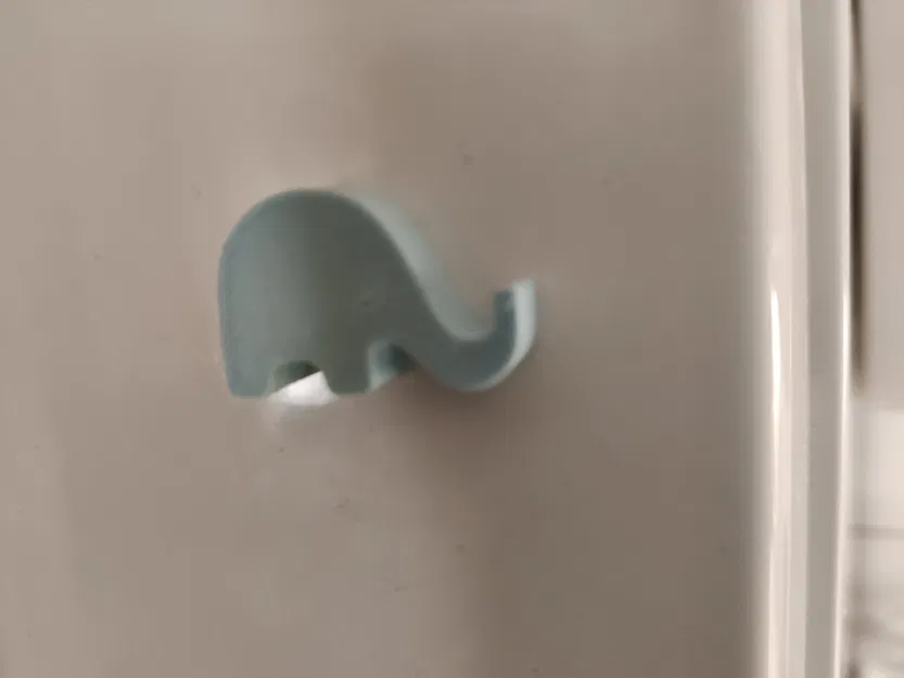 Nam châm hình voi dễ thương cho tủ lạnh - Image 1