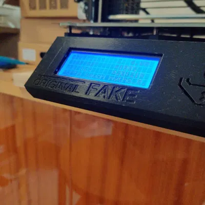 Nắp LCD giả cho máy in Prusa MK3