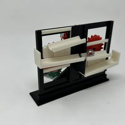 Marblevator với đường ray di chuyển linh hoạt