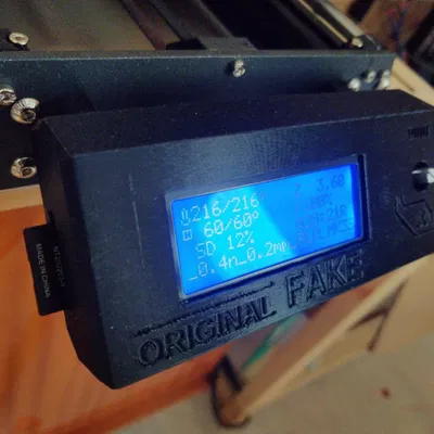 Nắp LCD giả cho máy in Prusa MK3