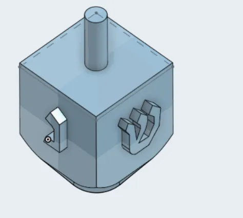 Đồ chơi dreidel có trọng lượng ẩn bên trong - Image 1
