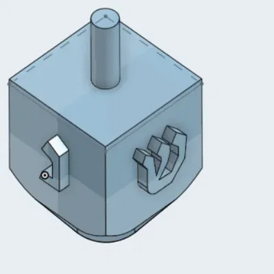 Đồ chơi dreidel có trọng lượng ẩn bên trong