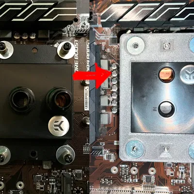 Bản chuyển đổi khối nước EKWB supremacy cho bộ chuyển đổi ...