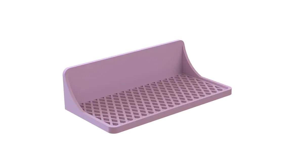 Giá treo tường hình chữ nhật kim cương - Image 2