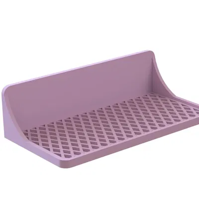 Giá treo tường hình chữ nhật kim cương