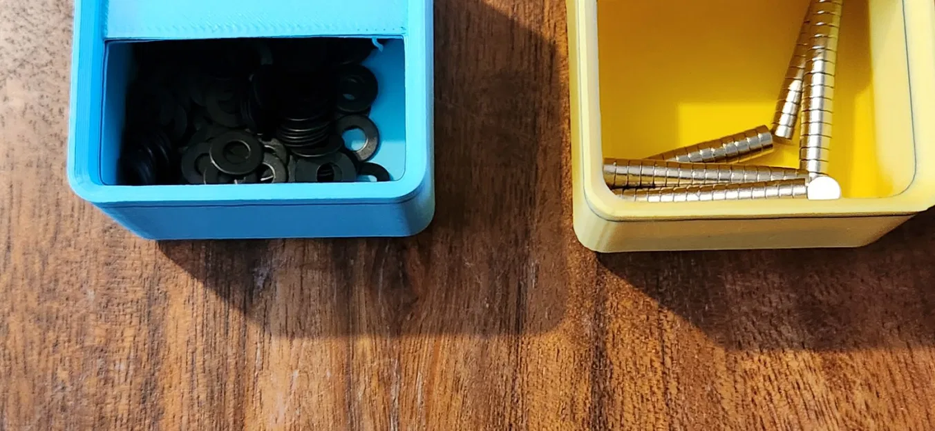 Thùng Gridfinity có nhãn (có thể cấu hình) - Image 1