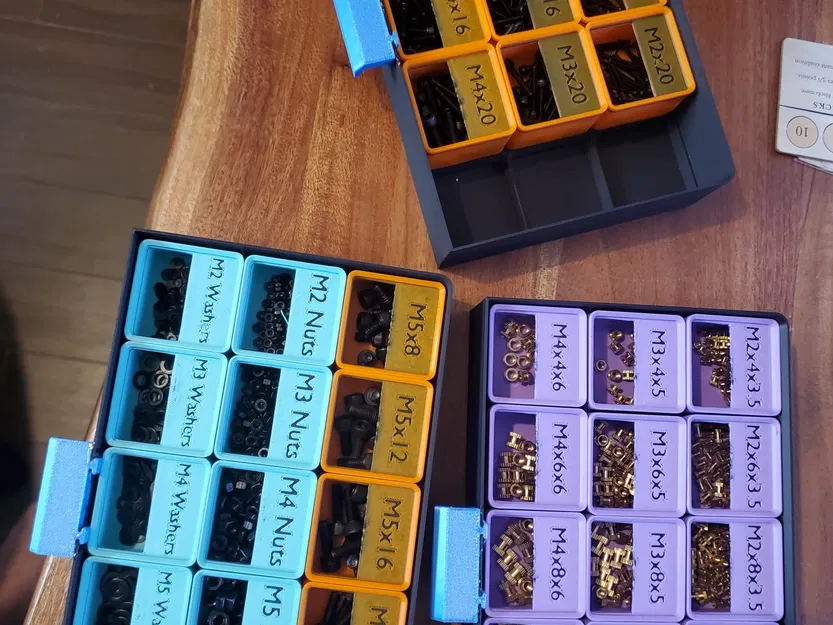 Thùng Gridfinity có nhãn (có thể cấu hình) - Image 2