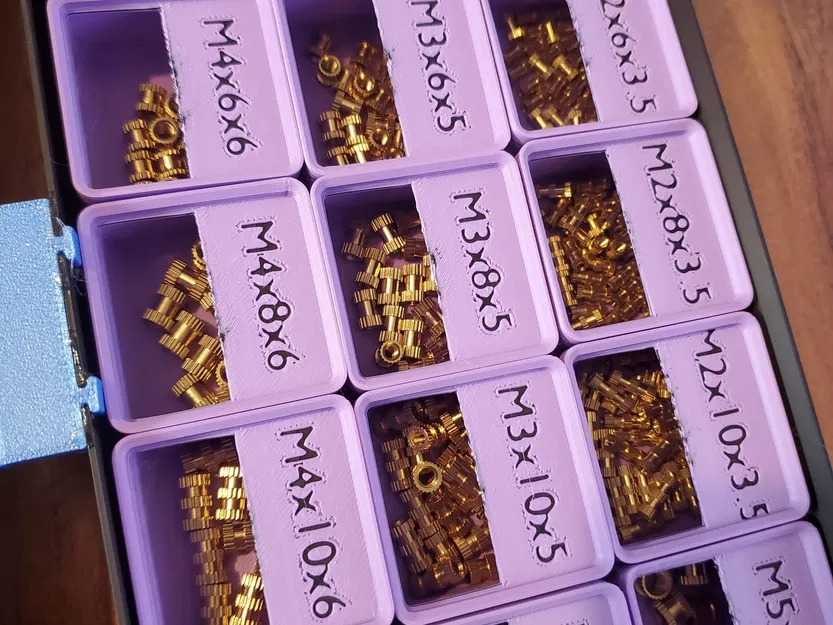 Thùng Gridfinity có nhãn (có thể cấu hình) - Image 3