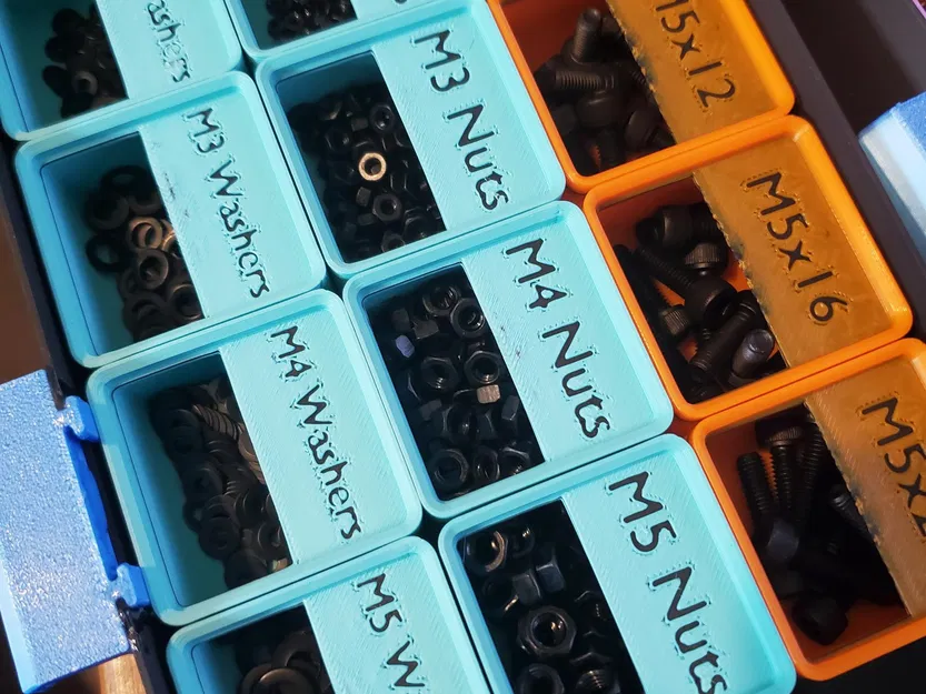 Thùng Gridfinity có nhãn (có thể cấu hình) - Image 4