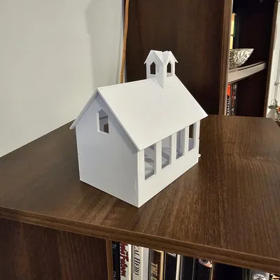 Nhà trường Greenleaf trong bộ công trình Giáng Sinh