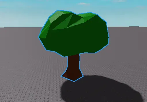 Cây thấp poly phong cách nghệ thuật hiện đại - Image 1