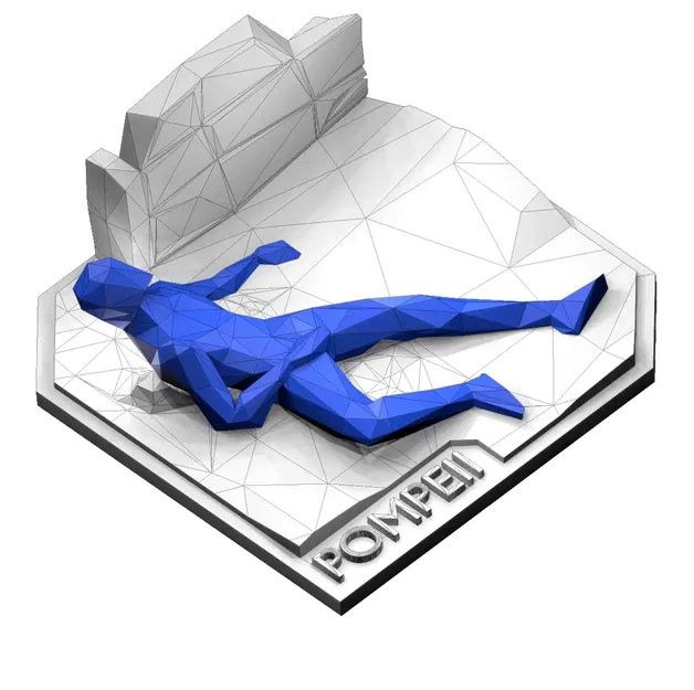 Cảnh tượng Pompeii với nhân vật nổi tiếng trong 0.2mm - Image 8