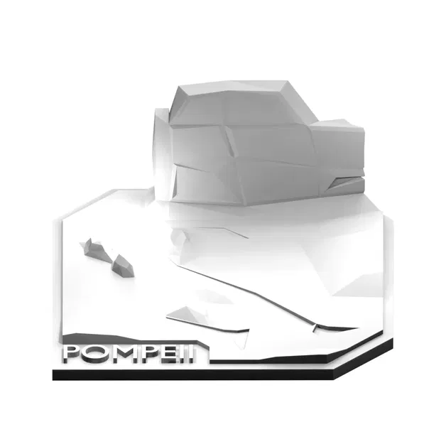 Cảnh tượng Pompeii với nhân vật nổi tiếng trong 0.2mm - Image 9