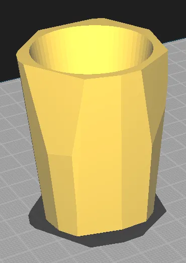 Giá đỡ bút chì phong cách Low Poly cho giáo viên - Image 1