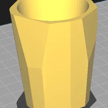 Giá đỡ bút chì phong cách Low Poly cho giáo viên