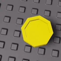 Đồng xu low poly 3D thiết kế độc đáo