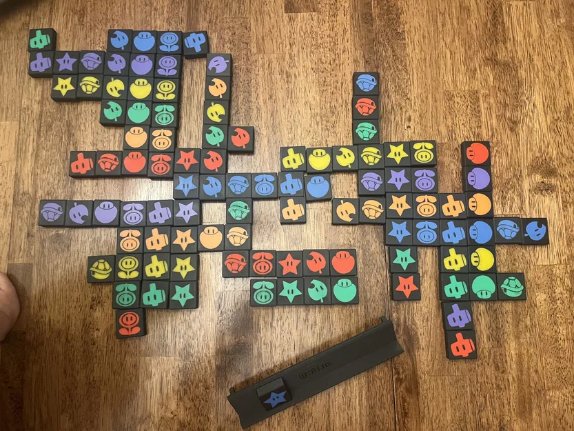 Nhân vật Mario trong trò chơi Qwirkle phiên bản đặc biệt - Image 1