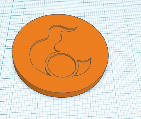 **Đồng xu chỉ huy Tzeentch / Dấu hiệu mục tiêu** - Image 1