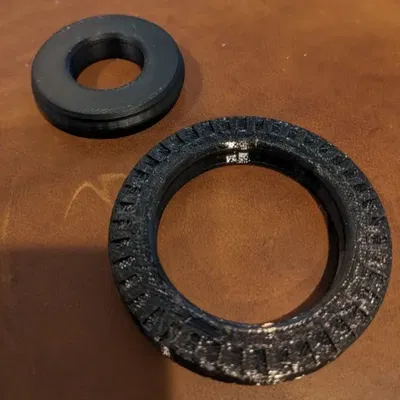 Lốp TPU và đế PLA cho mô hình xe 3D