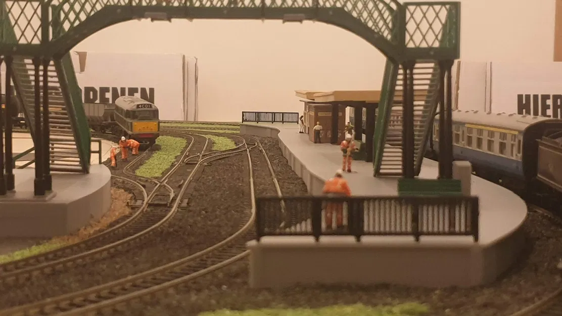 Hàng rào đường sắt mô hình cho tỷ lệ OO / HO - Image 1