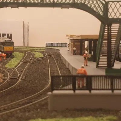 Hàng rào đường sắt mô hình cho tỷ lệ OO / HO