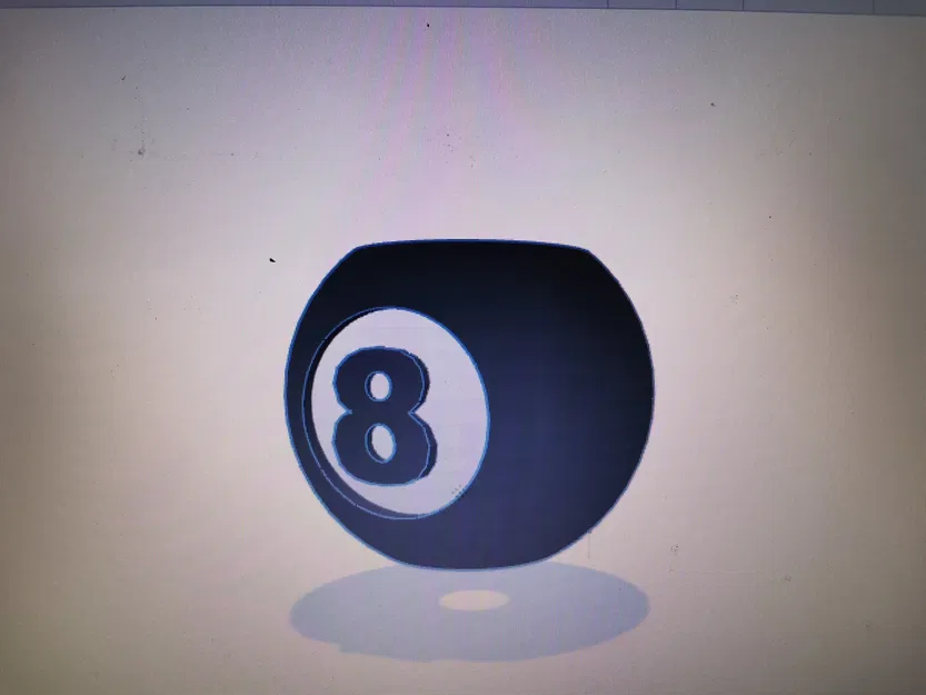 Chậu hoa hình bóng 8 cho không gian sống - Image 1