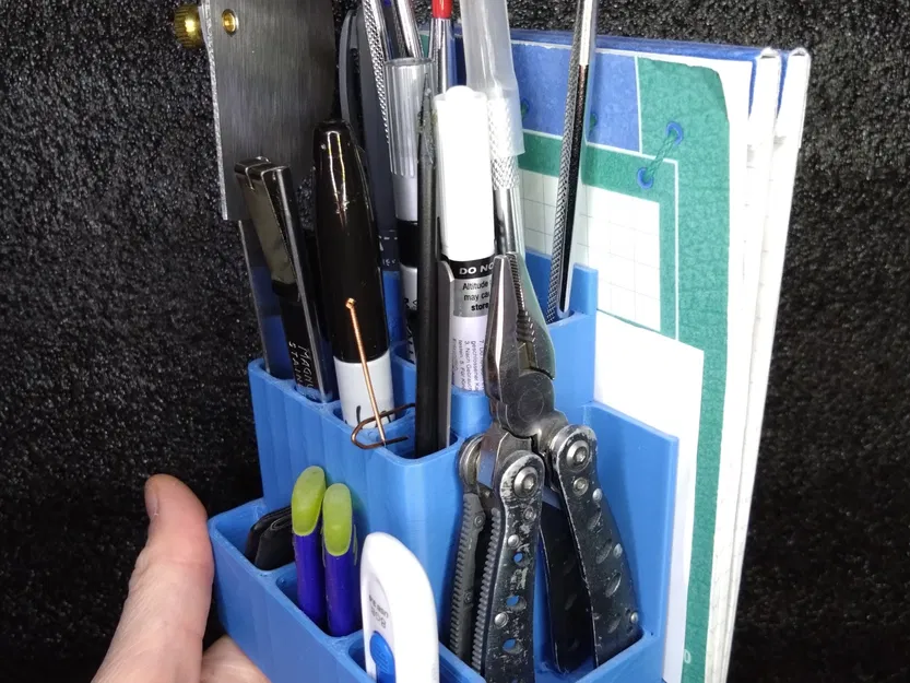 Giá đỡ bút 3 tầng cho bàn làm việc - Image 1