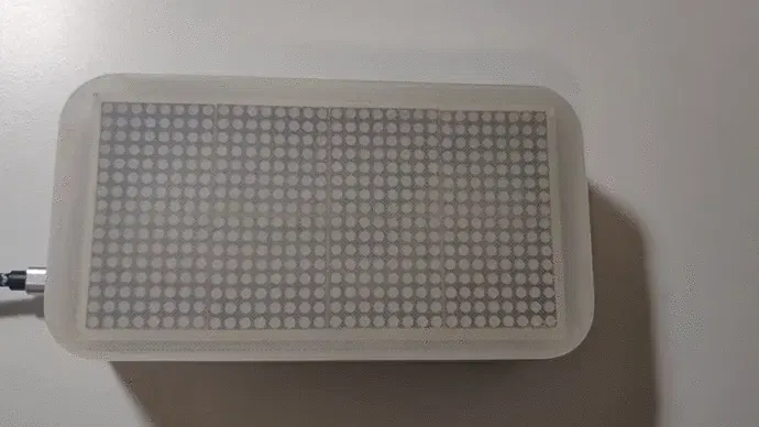 Vỏ cho hai mô-đun ma trận LED MAX7219 và Wemos D1 Mini - Image 1