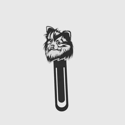 Chó Pomeranian Bookmark độc đáo cho sách