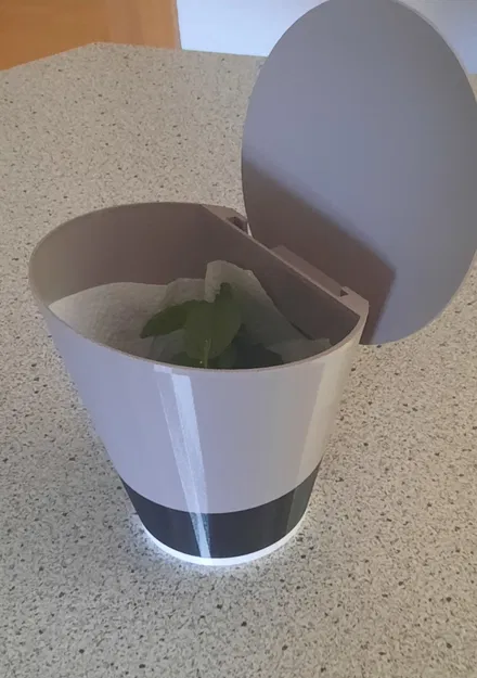 Thùng chứa rác hữu cơ cho bếp hoặc bàn ăn - Image 2