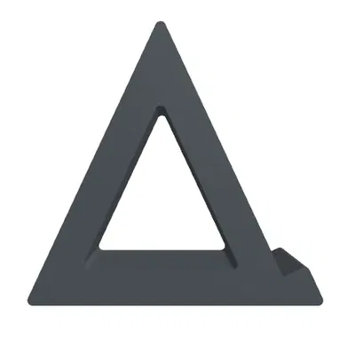 Giá đỡ biển tên văn phòng đơn giản