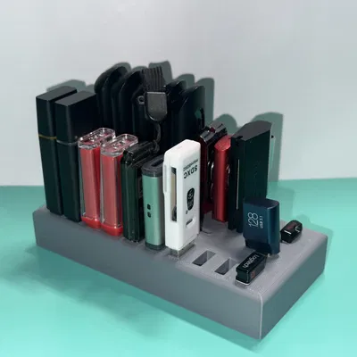 Giá đỡ USB cho 20 thiết bị và 4 cổng Type C