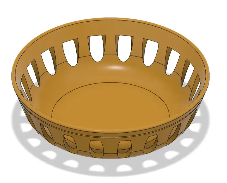 Bát trang trí đơn giản cho trái cây và đồ vật khác - Image 1