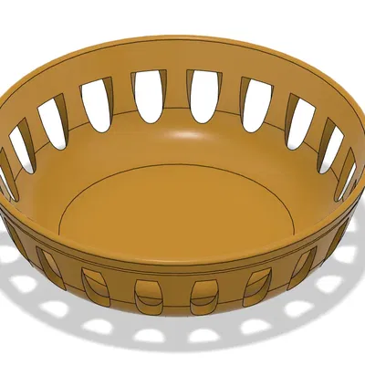 Bát trang trí đơn giản cho trái cây và đồ vật khác