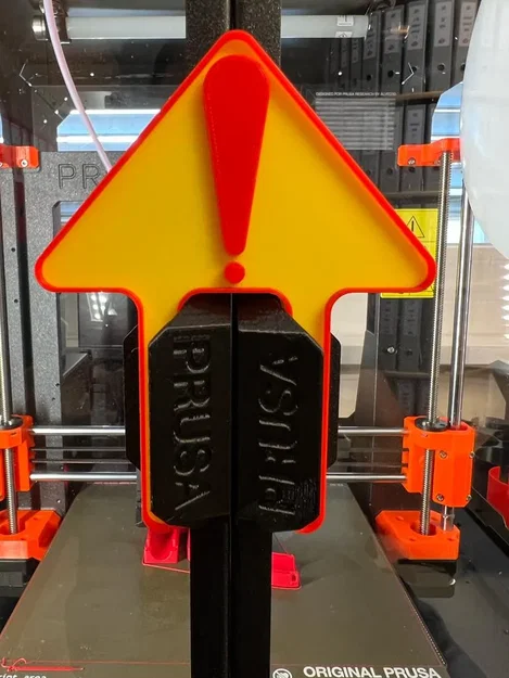 Biển báo an toàn cho cửa của Prusa Enclosure - Image 1