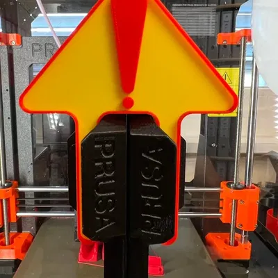 Biển báo an toàn cho cửa của Prusa Enclosure