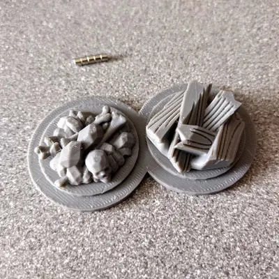 Công cụ chèn nam châm Maghex cho địa hình hex Gloomhaven/Frosthaven