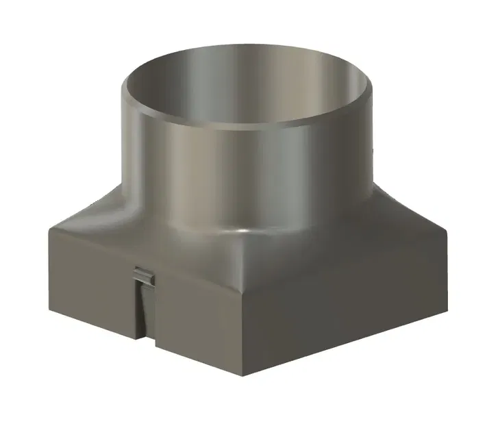 Bộ ống xả Creality K1 MAX với giá đỡ kẹp - Image 1