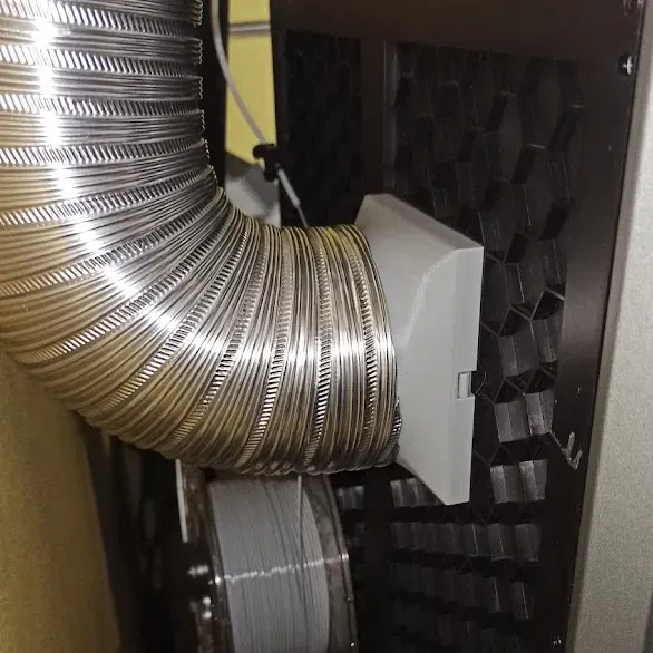 Bộ ống xả Creality K1 MAX với giá đỡ kẹp - Image 4