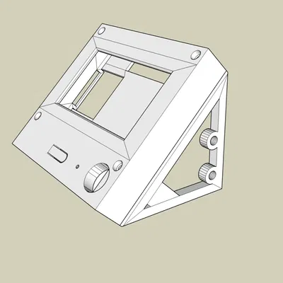 Vỏ màn hình LCD RepRap 12864 KBA V1.3 gắn bên hông