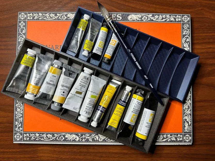 Khay đựng ống màu nước - 10 ngăn - Image 1