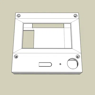Vỏ màn hình LCD RepRap 12864 KBA V1.3 gắn bên hông