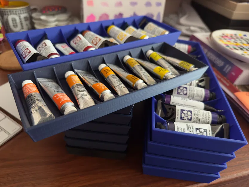 Khay đựng ống màu nước - 10 ngăn - Image 2